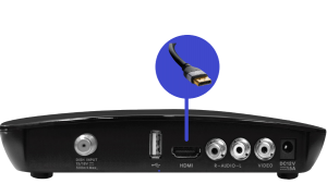 توصيل رسيفر المجد والتلفزيون - HDMI